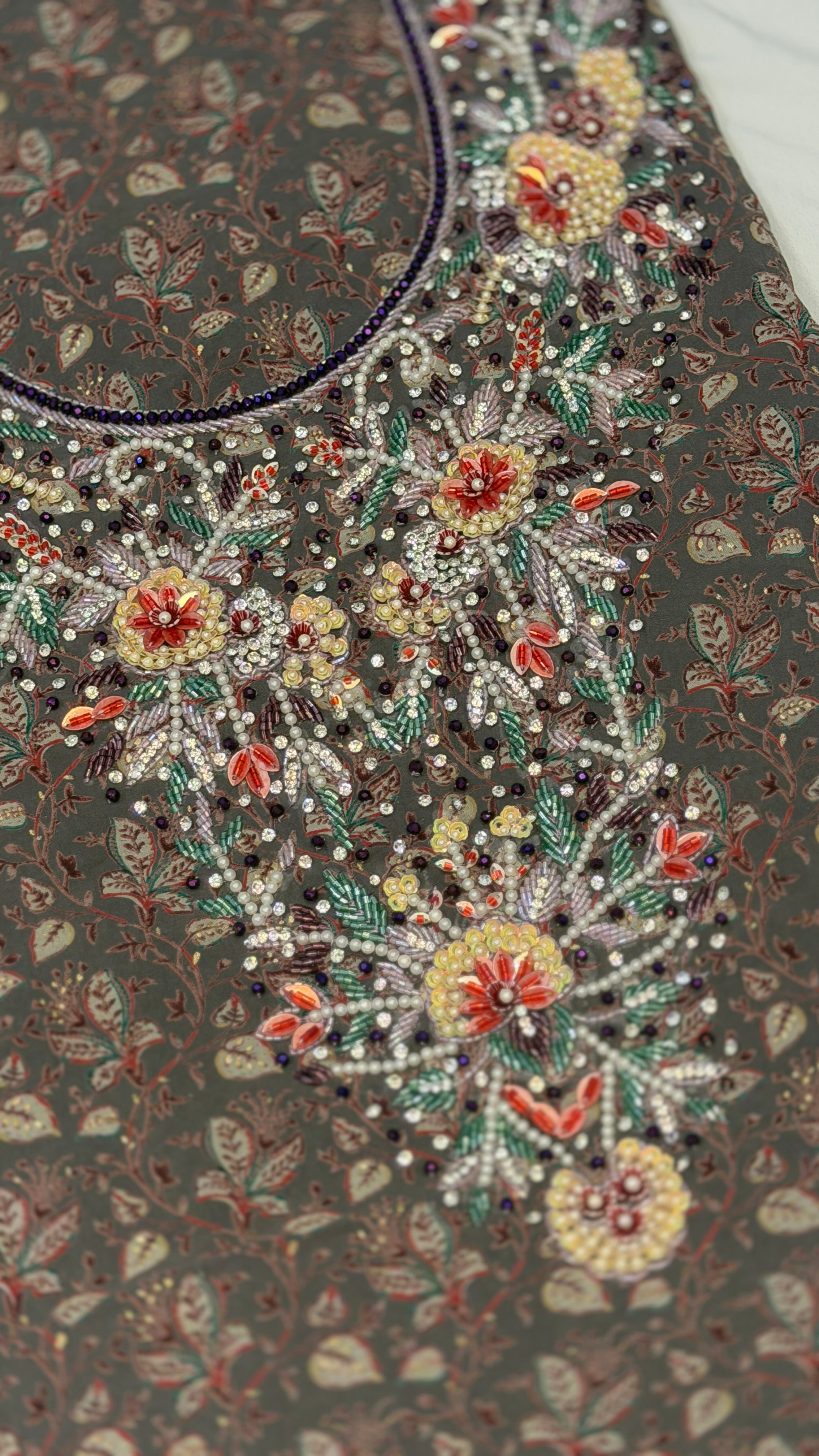 Cotton Muzari With Shella – The Ultimate Boutique Handwork Collection