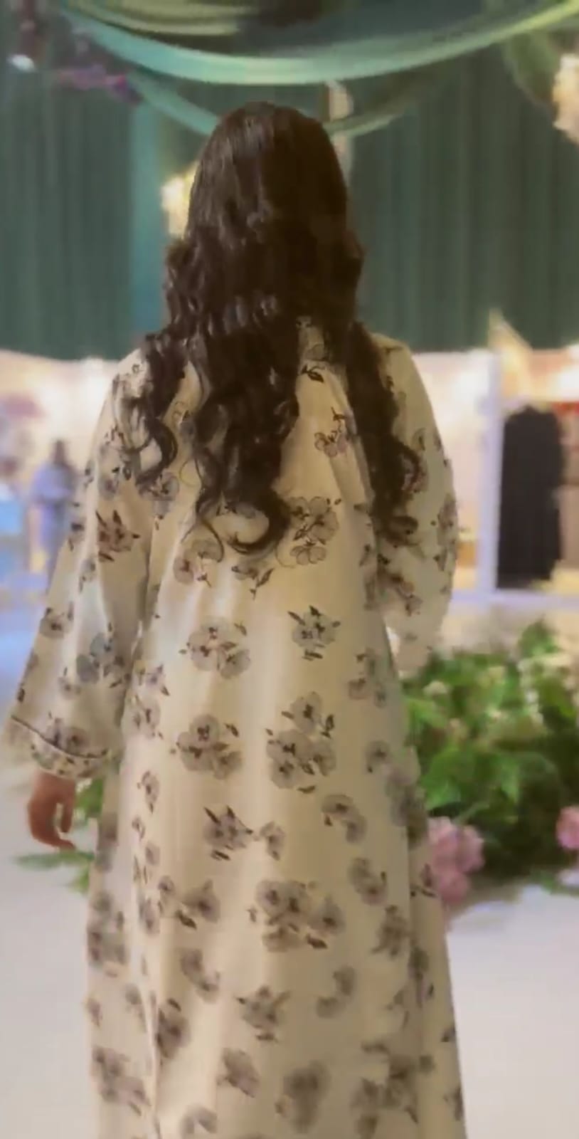 Ivory Rose Embroidered A-Line Dress