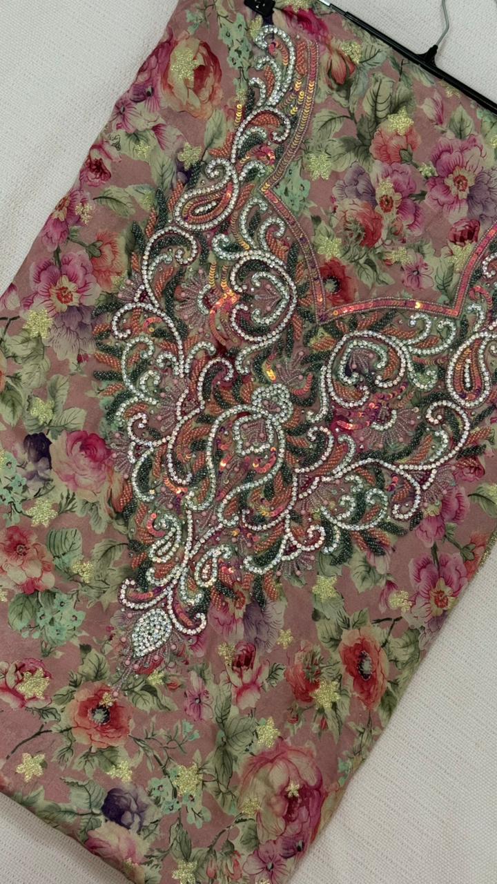 Blossom Zari Royale – Hareer Jaaqard Zari