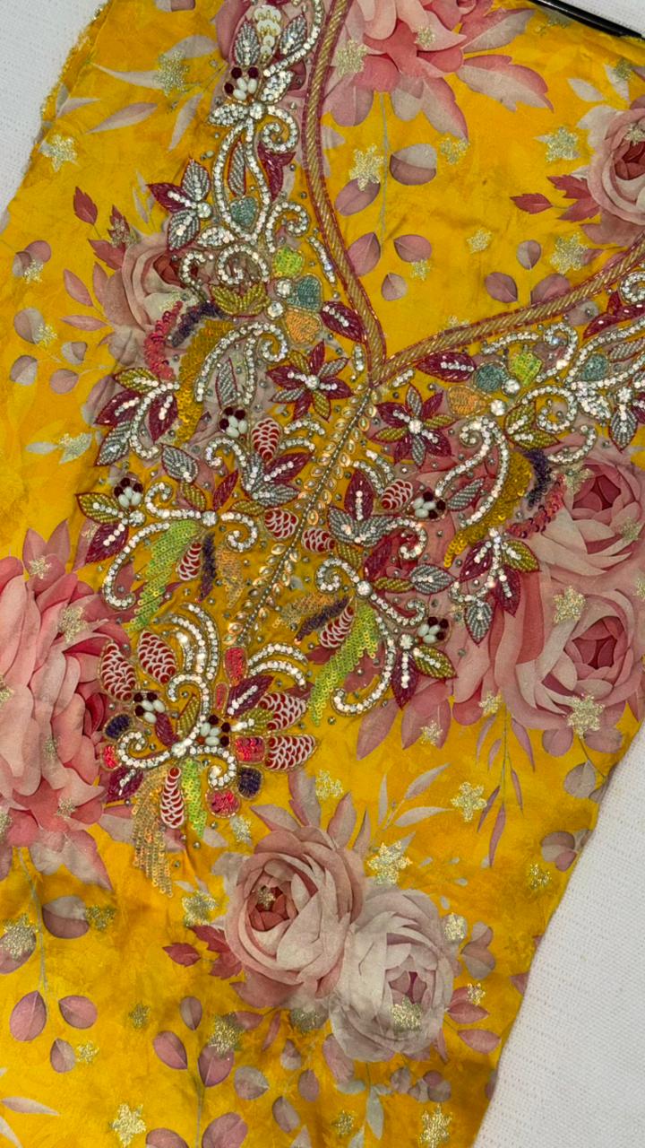 Zari Glow – Hareer Jaqard Zari