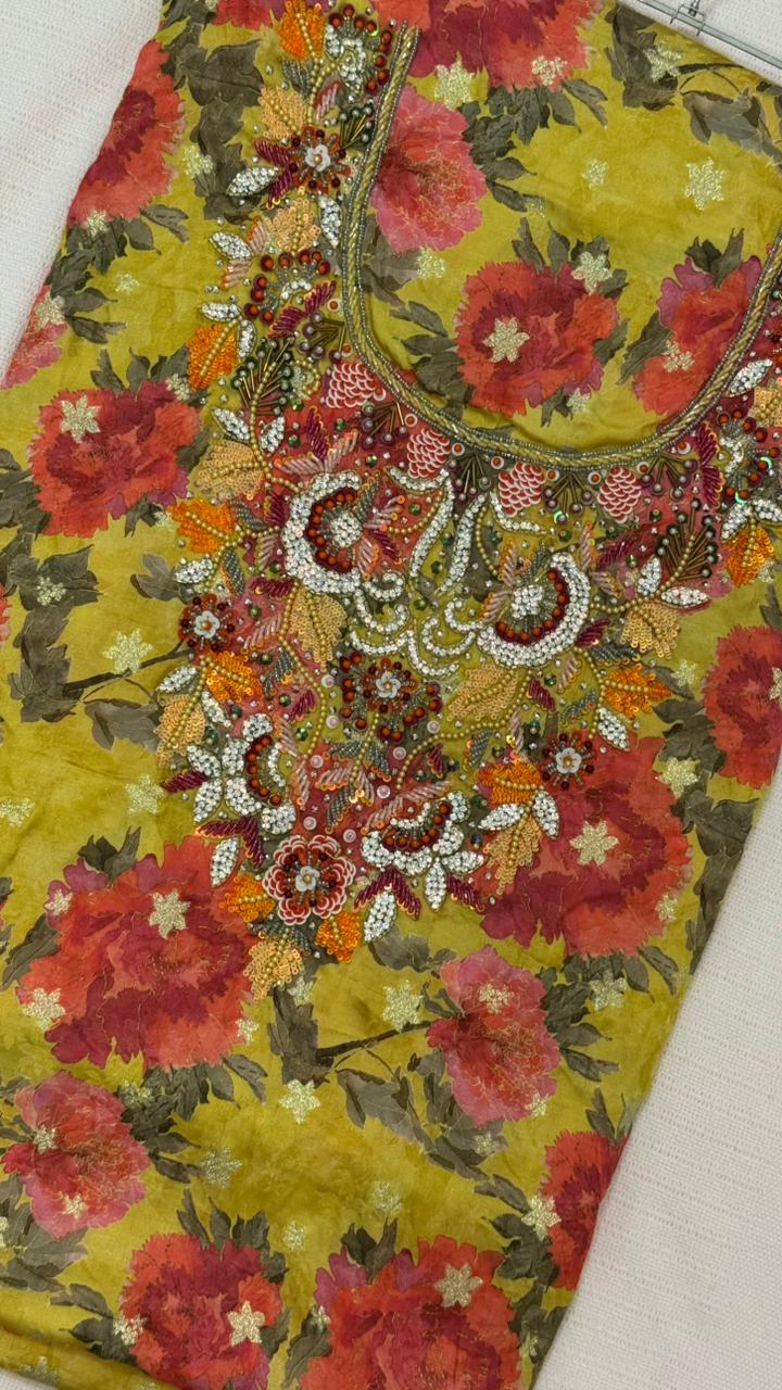 Marigold Bloom – Hareer Jaquard Zar