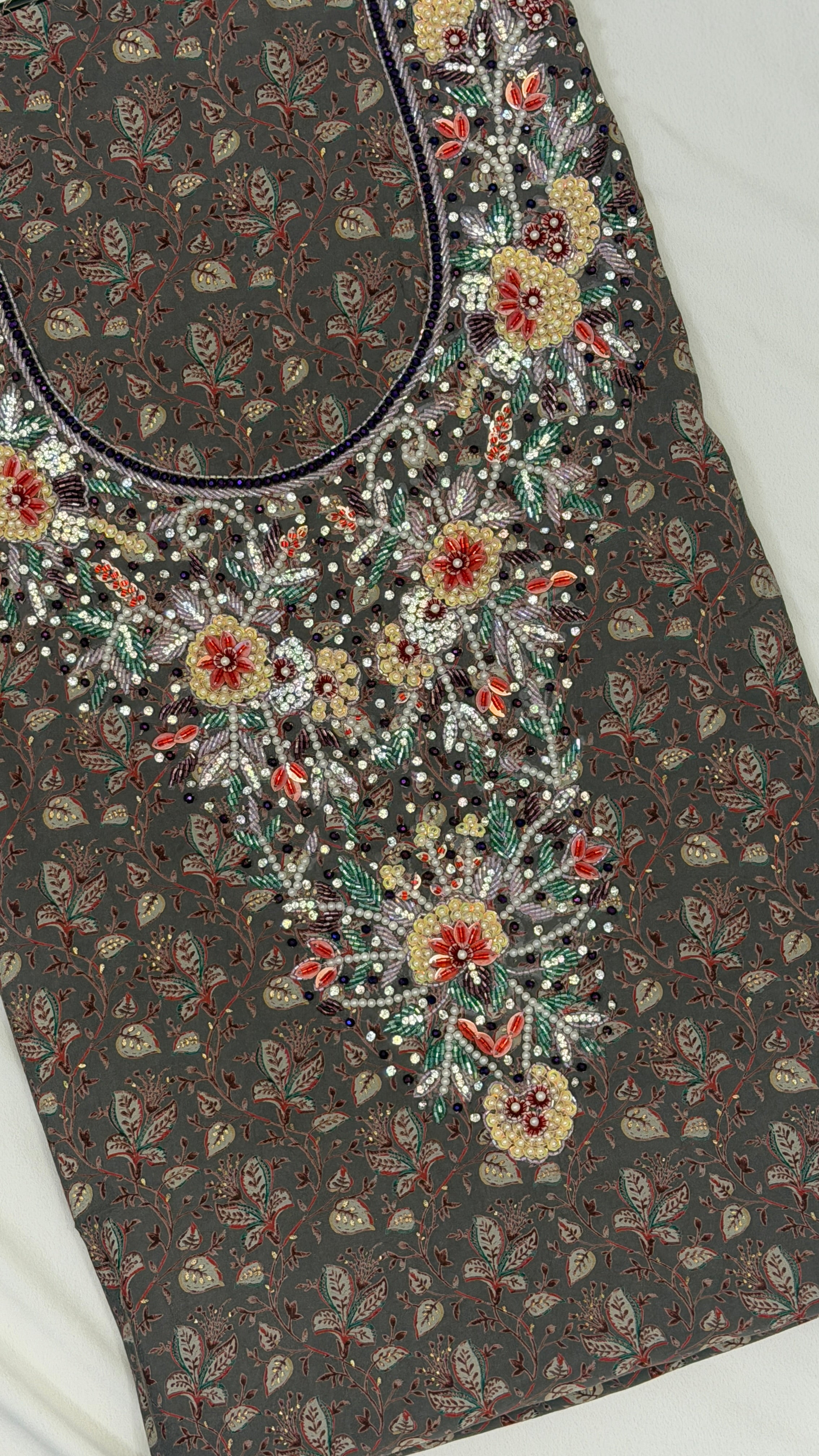 Cotton Muzari With Shella – The Ultimate Boutique Handwork Collection
