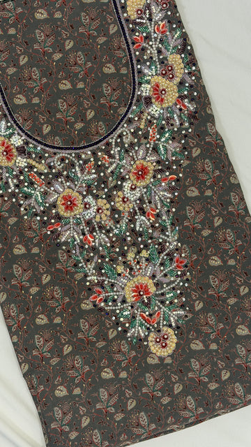 Cotton Muzari With Shella – The Ultimate Boutique Handwork Collection