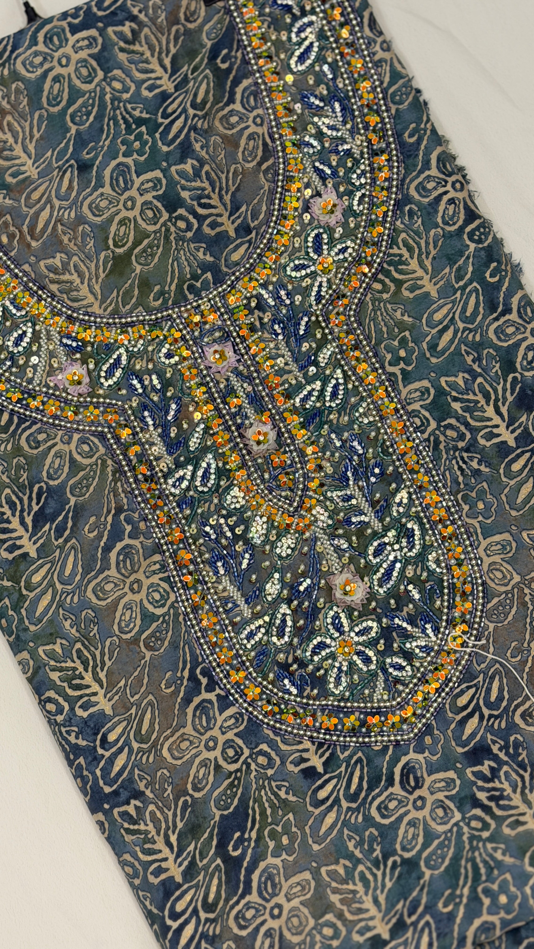 Cotton Muzari With Shella – The Ultimate Boutique Handwork Collection