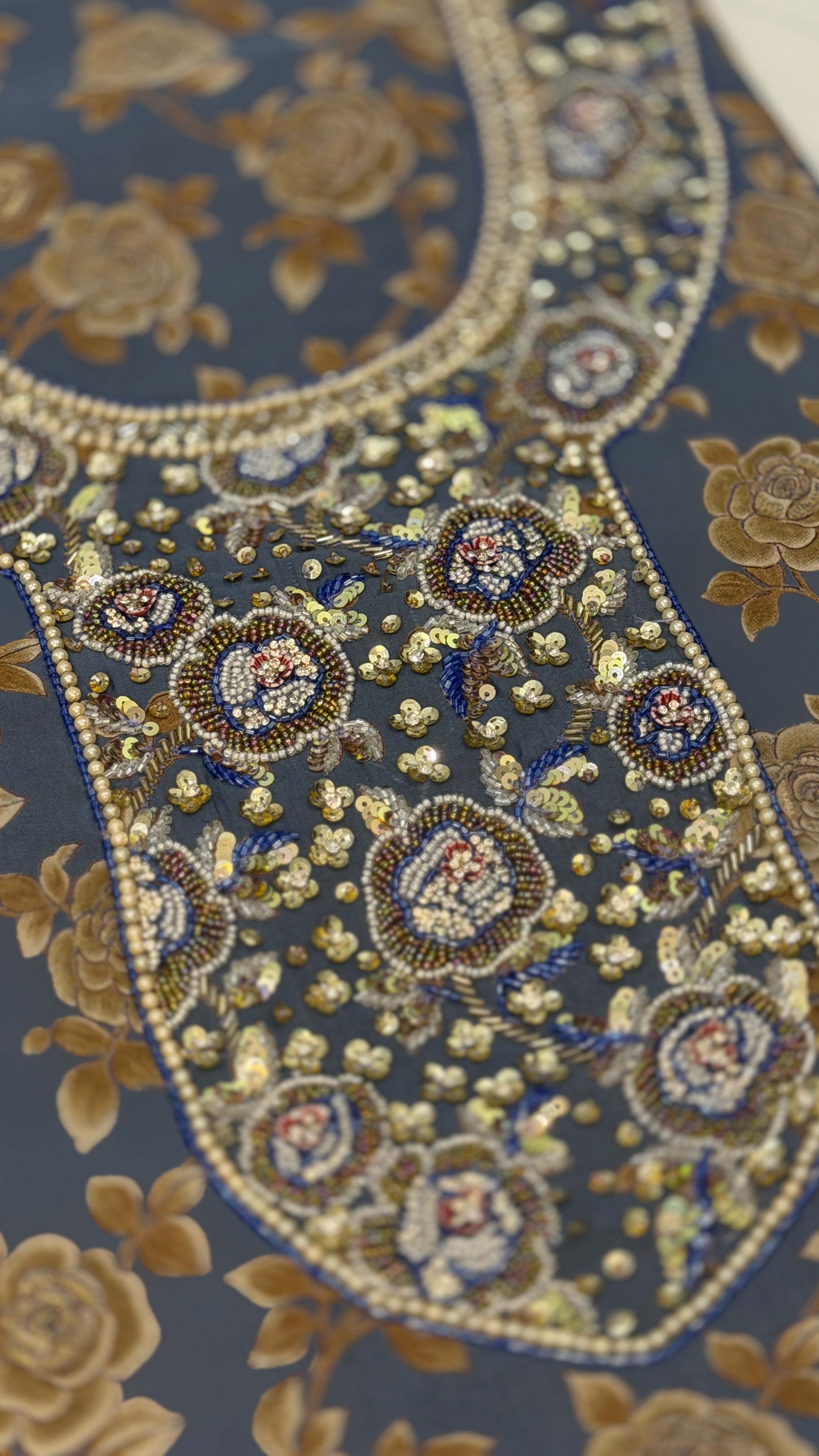 Cotton Muzari With Shella – The Ultimate Boutique Handwork Collection