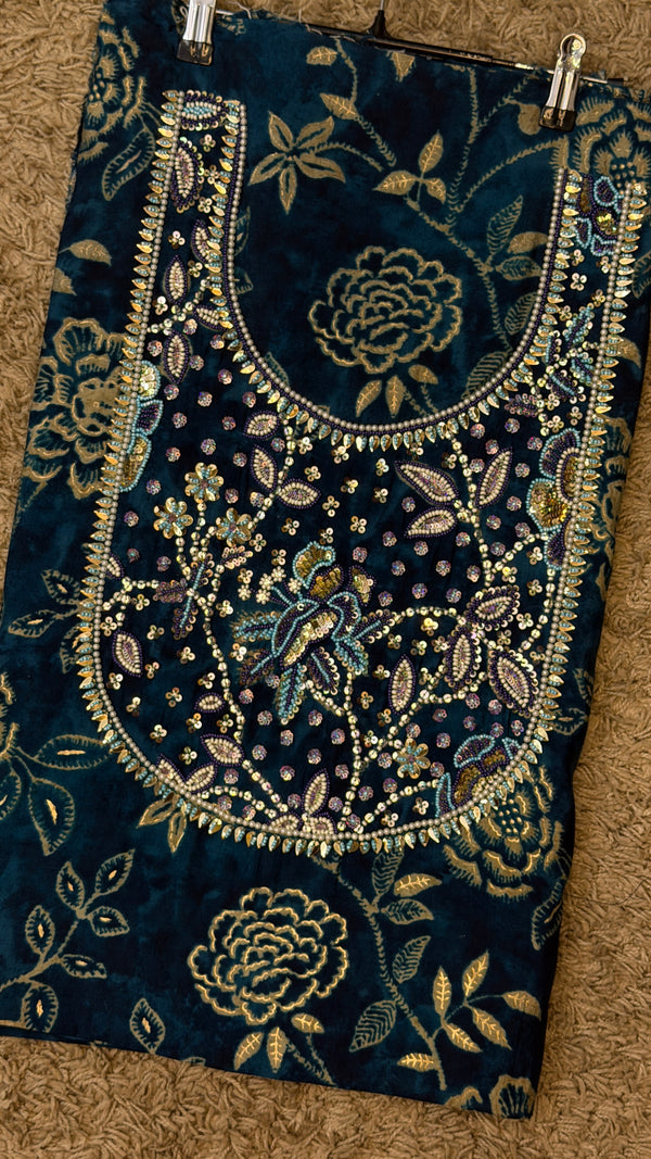 Cotton Muzari With Shella – The Ultimate Boutique Handwork Collection