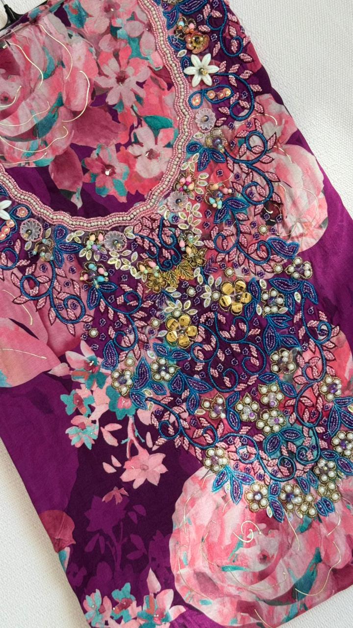 Amethyst Flora – Cotton Hareer Mezarai