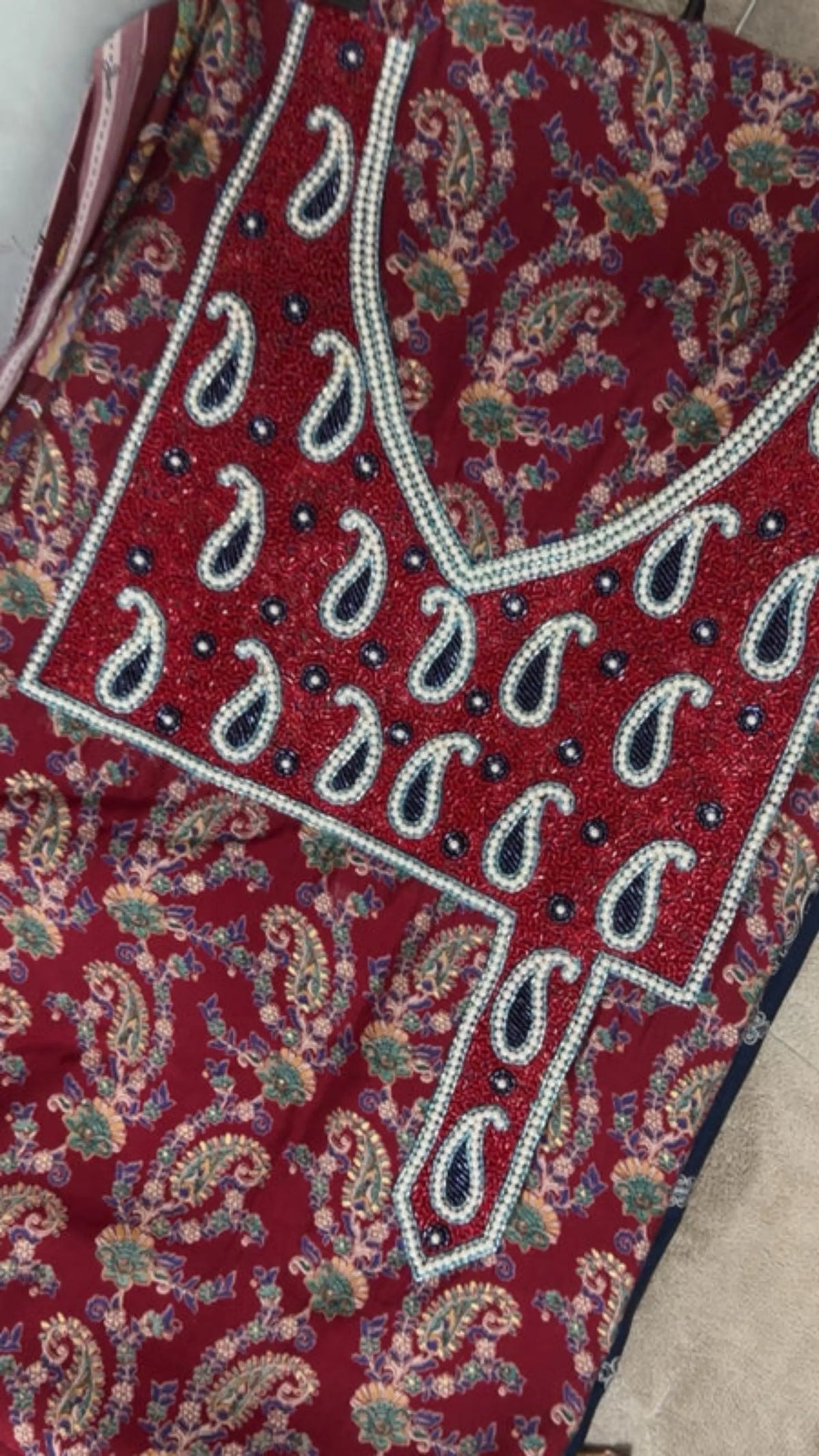 قطن موزاري مع شيلة