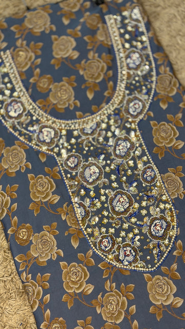 Cotton Muzari With Shella – The Ultimate Boutique Handwork Collection