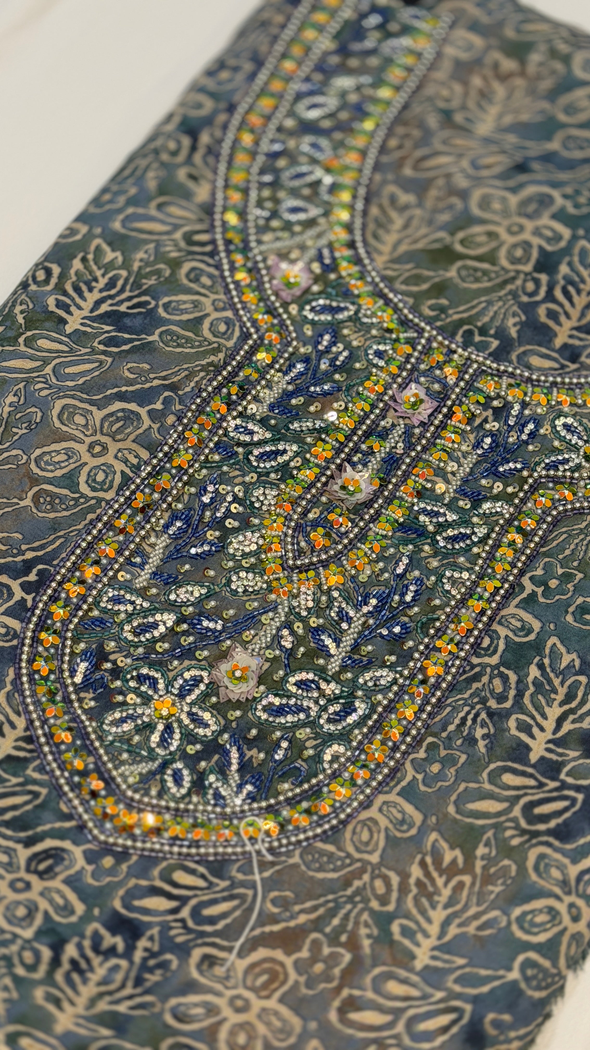 Cotton Muzari With Shella – The Ultimate Boutique Handwork Collection