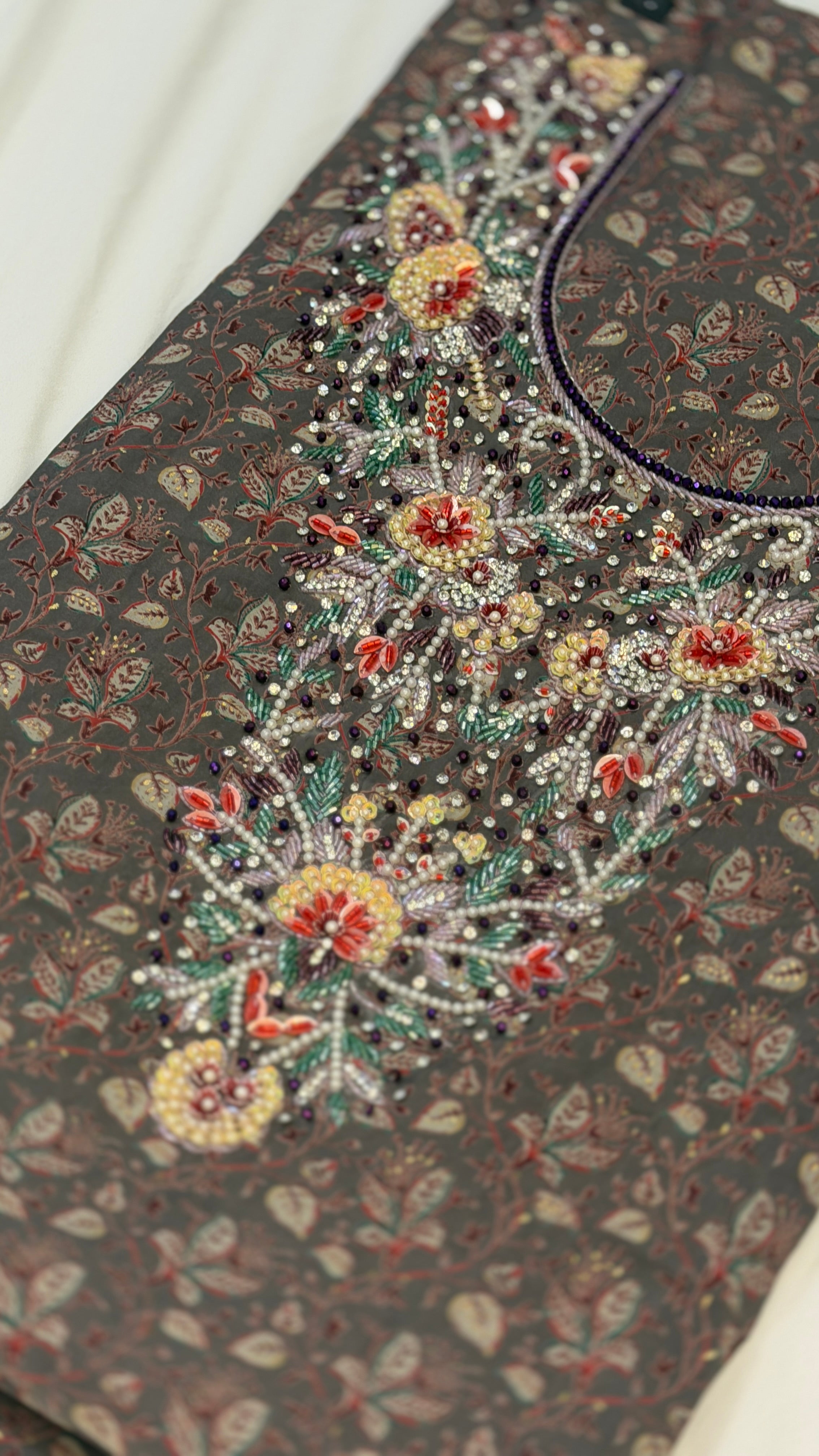 Cotton Muzari With Shella – The Ultimate Boutique Handwork Collection