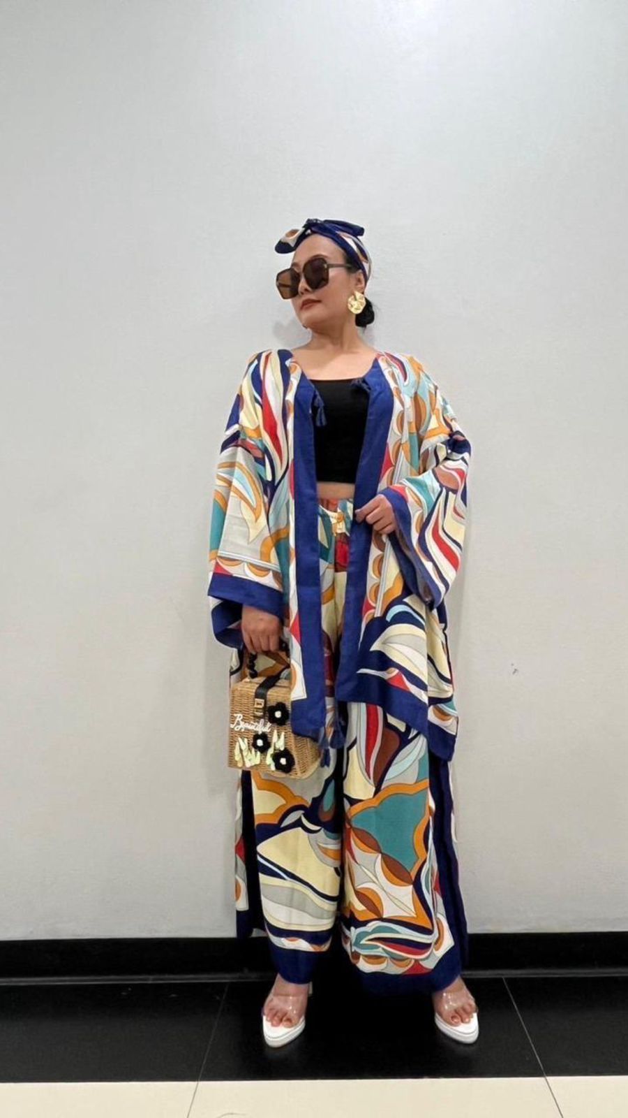 Ocean Swirl –Travel Dress