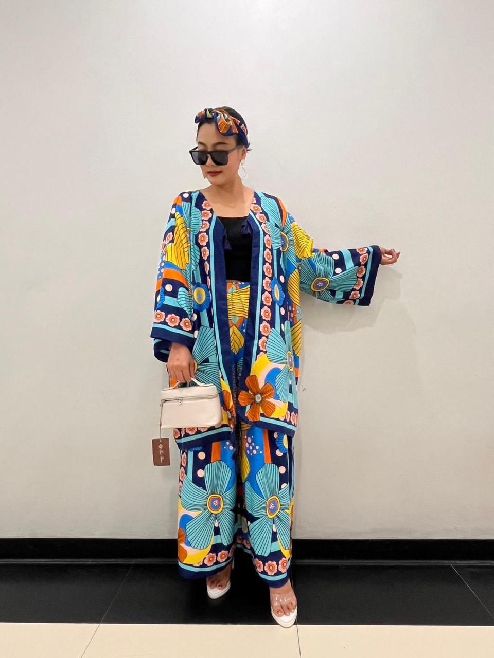 Ocean Bloom –  Travel Dress