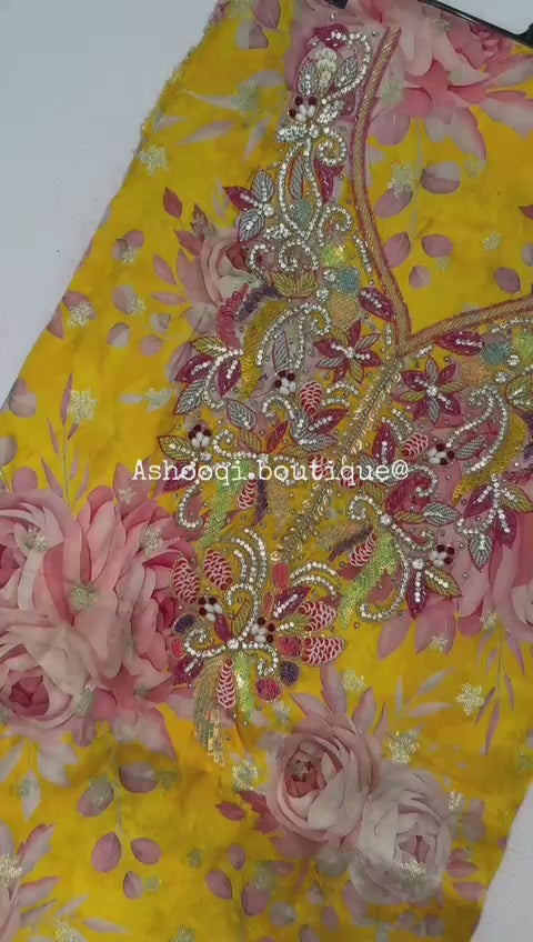 Zari Glow – Hareer Jaqard Zari