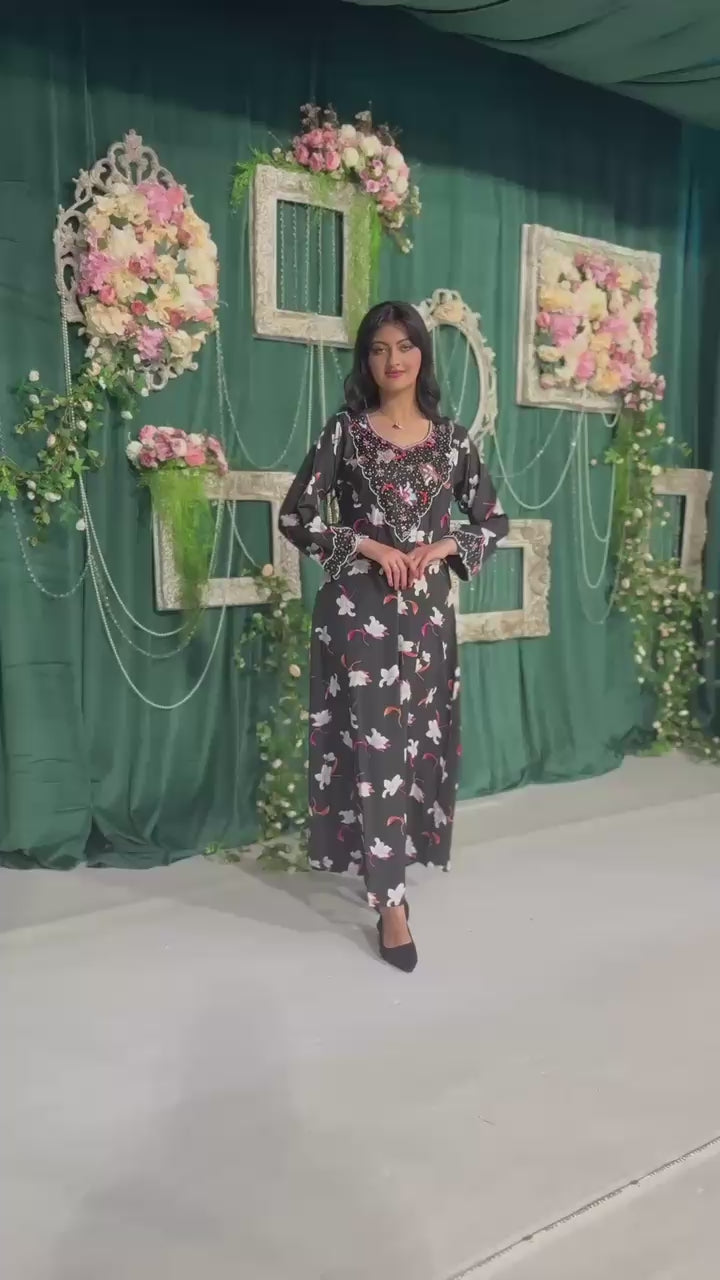 Noir Elegance – Cotton Hareer